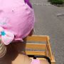 Tegenwoordig op zadel op stang. #cs