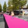 Klein meisje op de catwalk in Hengelo. #cs #modespektakel