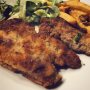 About last night: Schnitzel invasion...
