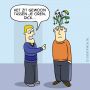 Het zit gewoon tussen je oren. #cartoon