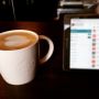 Coffees on Monday #latte #monday #newstartoftheweek #coffee #meetings #mails #starbucks #trainlife