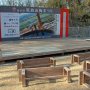 【筑波山梅林2020】筑波山の名物といえば『ガマの口上』ですがこちらも先月の27日から中止となっています ステージも全く使われている様子がありません