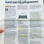 wanneer je hart als poes in de pits ligt
