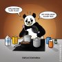 Panda #cartoon