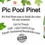 Pick a Pic Pool Pinet wine with Buzdrinks!