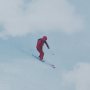 Rare photo of me skiing (usually I take the photos)