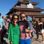 Greetings from Hong Kong 🐲 Family portrait in front of a very famous temple. 
Just kidding we enjoyed a boat trip with friends in our Dutch capital! 
#feelslikevacation #goodtimes #collectingmemories #boattrip #celebrating #bday #friends #sunnyday #familyportrait #love