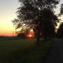 Nice #sunset #bikeride #holland #Amsterdam #countryside 😎🚴