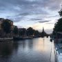 sunrise over Amsterdam