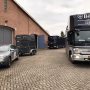 Druk dagje; net 3 paarden galoptraining gedaan. Ik ga nu met 3 paarden heuveltraining doen op de Utrechtse heuvelrug, Martin gaat met leerlingen en 8 paarden naar @dengoubergh oefenspringen #paardenhoudjebezig