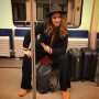 Niet zo duurzaam gevlogen: maar wel in een helemaal duurzaam outfitje 😂 #lookoftoday #travelfashion #compensatie #sustainablefashion @matt_and_nat_ @bufandy @lena_library @armedangels