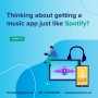 How to build an app like Spotify?