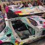 【ワンダーフェスティバル2020冬】ガルウィング全開の2015年マシン 車内にはロールバーが張り巡らされていて着座位置の低さも手伝ってすこぶる乗り降りしにくそうｗ