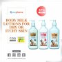 Skinatura Cocoa Butter + Cranberry Rose + Honey Almonds Body Milk (Combo Of 3) (600 Ml)