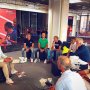 Verhaal vertellen over storytelling in de atletiekwereld, innovatie en duurzame partnerships en inzet van influencers, zoals atleten. Met alle partners van de Atletiekunie in het Casa Italia 
#storytelling #trackandfield #innovation #sustainability