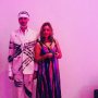 Medusa and the traffic accident victim (Halloween @sohohouseamsterdam)