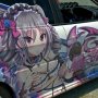 【おおた痛車ミーティング】蘭EVO△ カッコ可愛いっす！！ 