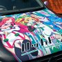 【おおた痛車ミーティング】どうやらこのステージアはDeNAの提供するカーシェアサービス「Anyca」で利用できるハッカドールの公認痛車らしい 