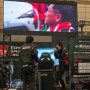 【東京オートサロン2020】GAZOO Racingが精力的に取り組むeスポーツ関連の展示としてブース内にグランツーリスモSPORTの体験コーナーも