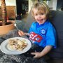eli wants poffertjes and netflix. too tired to care. 🎉 #benfitsofworkingmom
