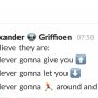 When you ask people if they know our company values @thenextweb #tnwlife #rickroll