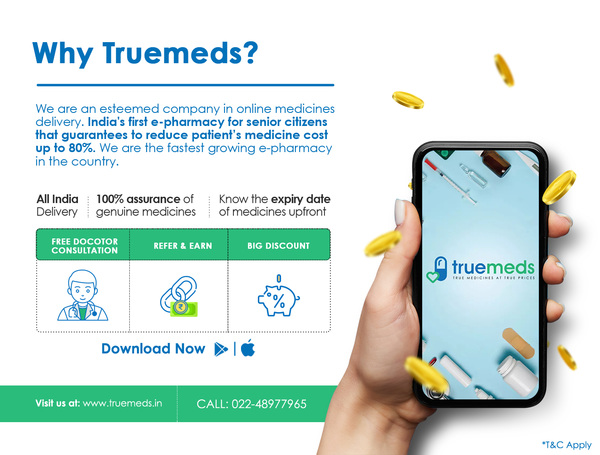 Truemeds is the best online medicine delivery app.