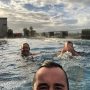 Very cold morning swim #fitgirls #nofilter