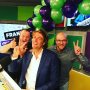 Nu bij #radio538 feestje! @frankdane538 #tegek #dusss #love #lachen