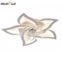 Modern Ceiling Fan with Led Light Bedroom Dining Room Living Room Light | reydeluz.com