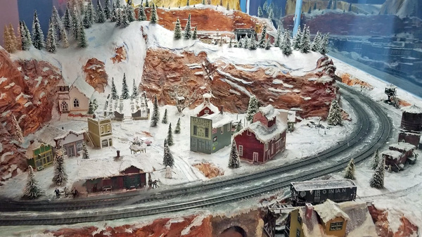 Model train shop