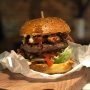 Special at #termarschco 
Burger with spareribs, grilled veggies salsa and bacon 😱
#stickaforkinme #imdone #burger #wfc2017 #