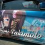 【おおた痛車ミーティング】いつぞや見かけたCR-Z、横だけひふみんになってたｗ 