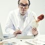 That time (2014) that I posed for @playboy_nl as a mad professor that made his own robot. Didn’t even have to take my clothes off. Great work by @nocandygirls - swipe right for more photos!