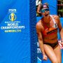 Second win of this #worldchampshamburg 😁👊We won 2-0 against 🇦🇺 Next up is 🇨🇭 on Tuesday at 11:00. Let’s go team @sannekeizer #keizermeppelink #teamevi #beachvolleyball #Hamburg2019 #beachvolleyball