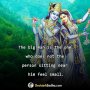 Translation BG 7.27: O descendant of Bharat, the dualities of desire and aversion arise from illusion. O conqueror of enemies, all living beings in the material realm are deluded by these.