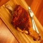 Chef friends are the best friends. Thomas zocht het avontuur en heeft een heel speenvarken gegrild aan het spit, bereid als porchetta. Ik kreeg de achterham. Ik twijfel nog of ik het bestek ga gebruiken - voor de foto sowieso handig om het formaat in te schatten - of dat ik zal eten als Obelix. Als je nu in Oost ben, heb ik “to share”.
Video van het grillen staat in mijn stories.
#debuikvanamsterdam #chefsofamsterdam #achterham #speenvarken #porchetta