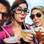Is that you with @azelinskie and @wouterboon drinking wine and beer with a straw on a boat on the east river? Yes. that's right!!