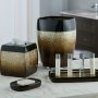 Add a statement piece to bathroom accessories!