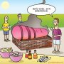 Kunnen wat ze willen worden. #cartoon #bbq #barbecue