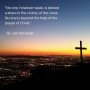 "No one, however weak, is denied a share in the victory of the cross. No one is beyond the help of the prayer of Christ." -- St. Leo the Great
.
.
.
#jesuschrist #cross #prayer #christianlife #christ #victory