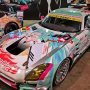 【ワンダーフェスティバル2020冬】2015年の参戦車両 この年から車両はBMWからメルセデス・ベンツにスイッチ 15年はSLS AMG GT3を使用 姫騎士なミクさんがΣd(ﾟ∀ﾟd)ｲｶｽ!!! 