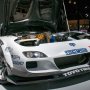 【東京オートサロン2020】ドリフトマシンが顔を揃えたトーヨータイヤブース スープラの写真ばかりでは芸がないのでここではマイケル・ウィデット選手が駆るFDを紹介しておきましょう