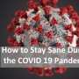 How to Stay Sane During the COVID-19 Pandemic