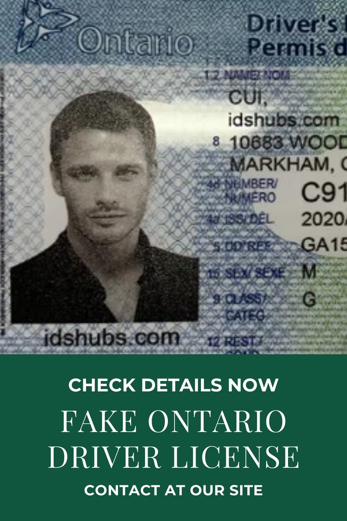 Fake Id Ontario Drivers License Fake Id Ontario Drivers License