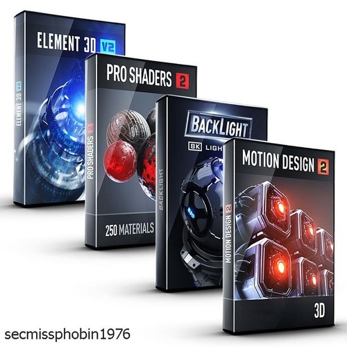 Video Copilot Element 3D Pro Shaders Incl CRACK