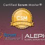 Certified Scrum master | Scrum Alliance | Aleph Technologies |