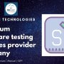 Selenium software testing services provider company