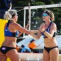We won our pool 😁👊 On to the elimination rounds! Next up 🔜 🇨🇿 tomorrow at 9:00 🕘 local time.. let’s go @sannekeizer #keizermeppelink #teamevi #voorelkaar #beachovlleybal #tokyo #fivb