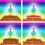1. Whenever dharma declines and the purpose of life is forgotten, I manifest myself on earth. I am born in every age to protect the good, to destroy evil, and to reestablish dharma.  2. As they approach me, so I receive them. All paths, Arjuna, lead to me.  3. I am the beginning, middle, and end of creation.