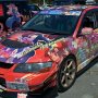 【おおた痛車ミーティング】猫物語エボ コイツは以前ひめたまで見たな 